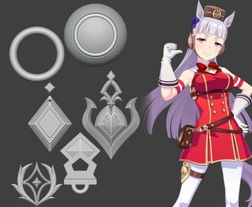 Goldship's Accessory Uma Musume
