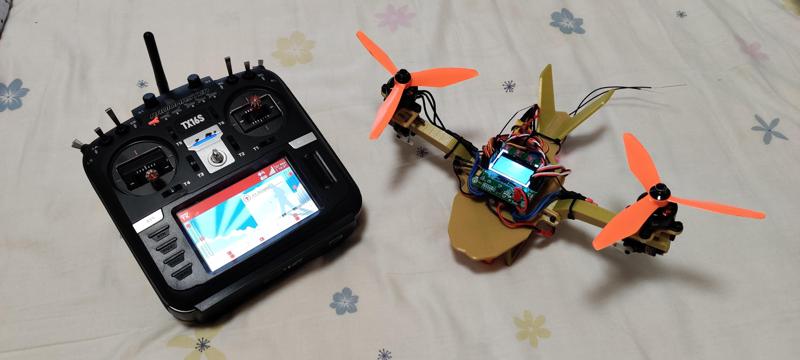 RC Bi-Copter Bi Rotor Avatar scorpion concept dual copter