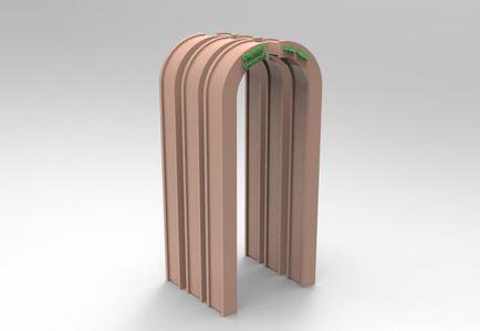 Baghdad University Gate 3D Model | نموذج ثلاثي الأبعاد لبوابة جامعة بغداد
