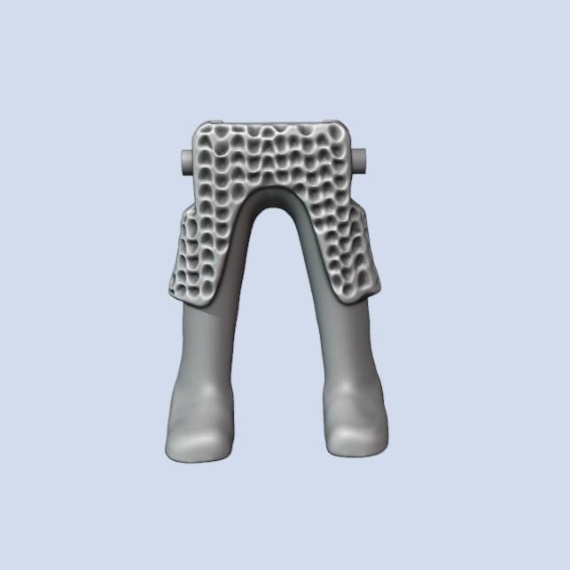 Chainmail Leg for Custom Playmobil