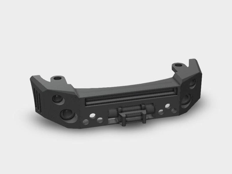 1:18 Motormax Dodge Ram 1500 Front Bumper