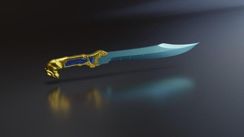 Sylvie Laufeydottir (lady Loki) sword
