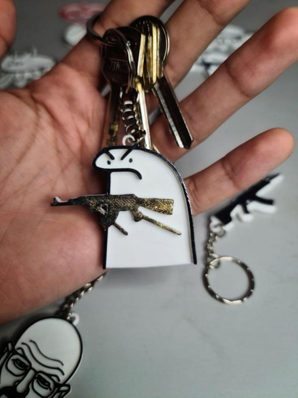 Key ring Flork Ak-47
