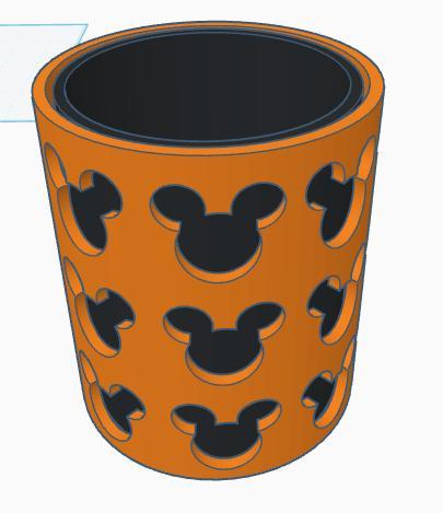 Storage cup/pencil holder