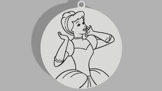 Cinderella - Christmas Ornament