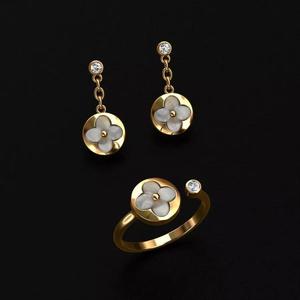 Ring and Earrings