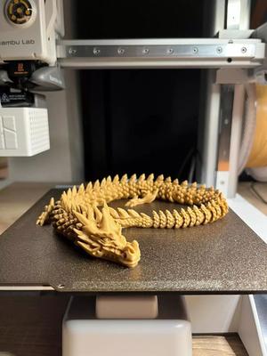 Articulated Dual Color Dragon