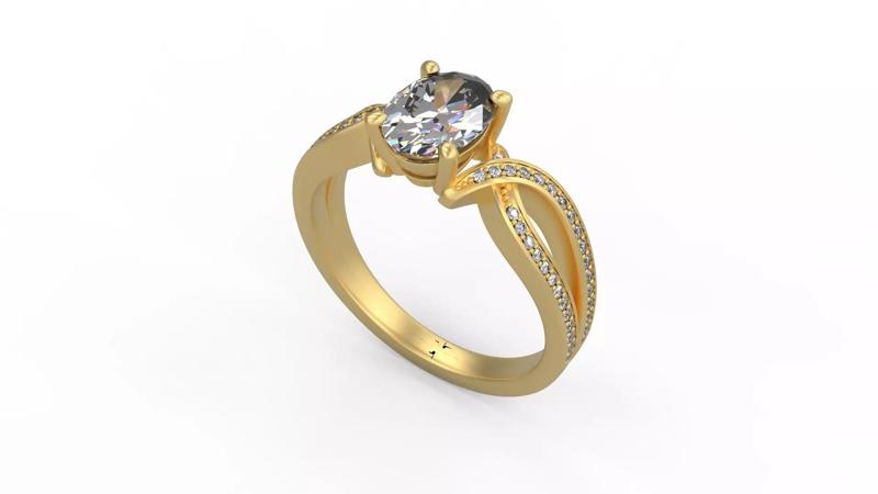 Women Solitaire 8009