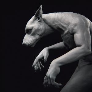 Werewolf 3D Print Statue
