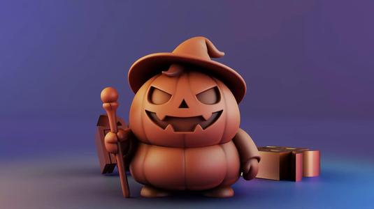 Halloween pumpkin decor candle mold