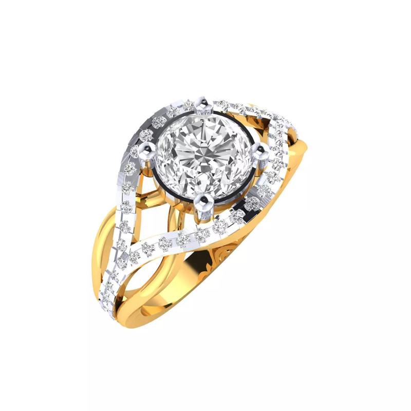 Women Ring Render 3dm STL MTL SLC JCD OBJ FBX Details