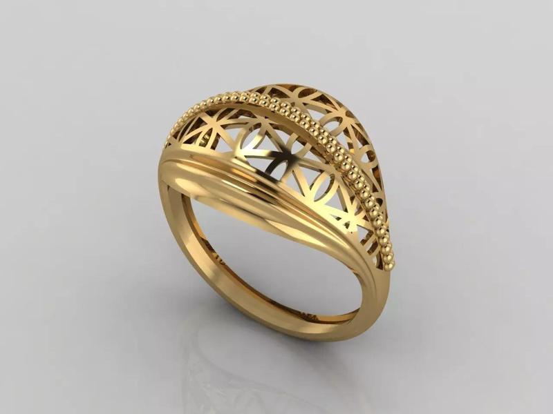 Women Plain Ring Ready STL 3DM Models Womens Rings 3D models