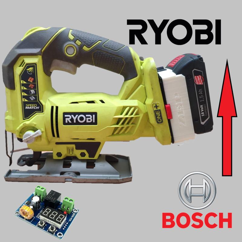 Bosch Pro on Ryobi ONE+ Adapter