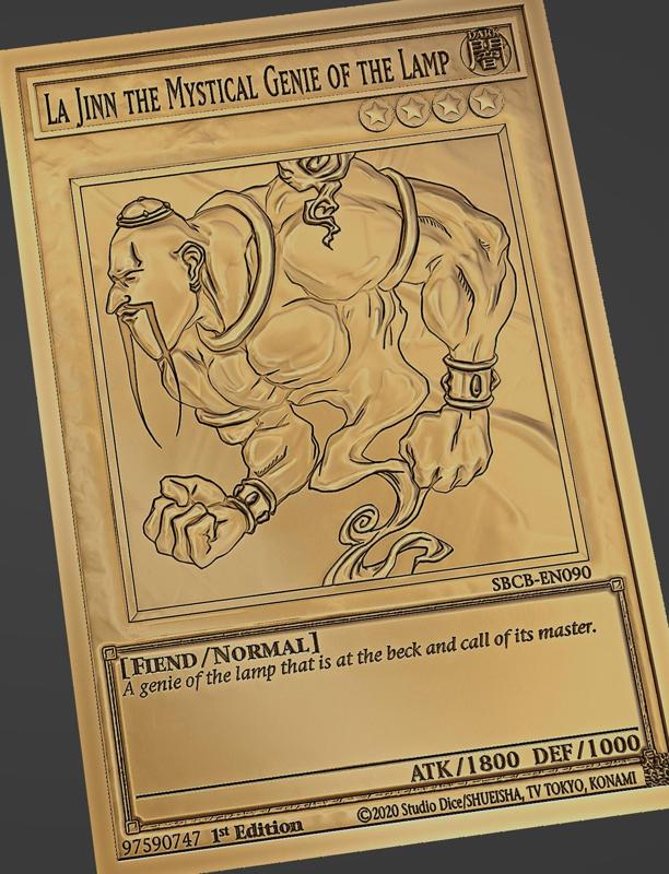 la jinn the mystical genie of the lamp - yugioh