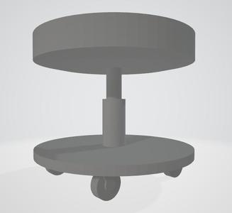 1/24 & 1/25 Scale Garage Shop Stool for Dioramas