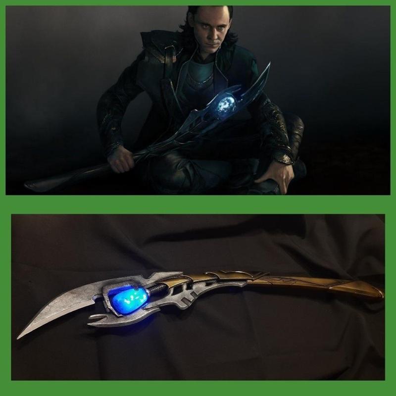 Loki's Sceptre cosplay