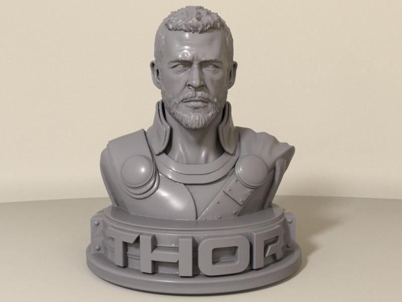Chris Hemsworth as Thor 3D print model
