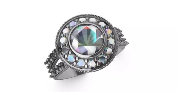 split shank halo ring stl verified