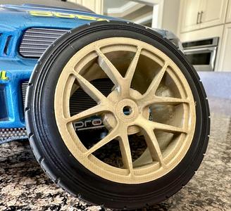 HPI WR8 split spoke wheels