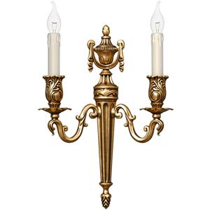 Gold Antique sconce Light in classic style Wall lamp candlestick 3D model