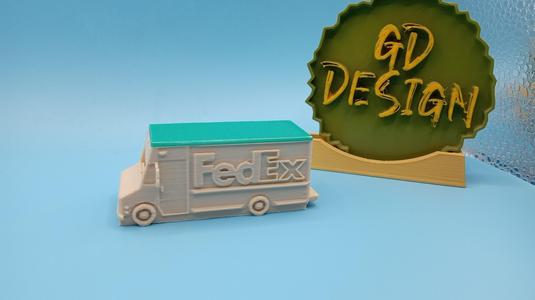 FedEx delivery truck stash Box Weed, Jewelry And Coins