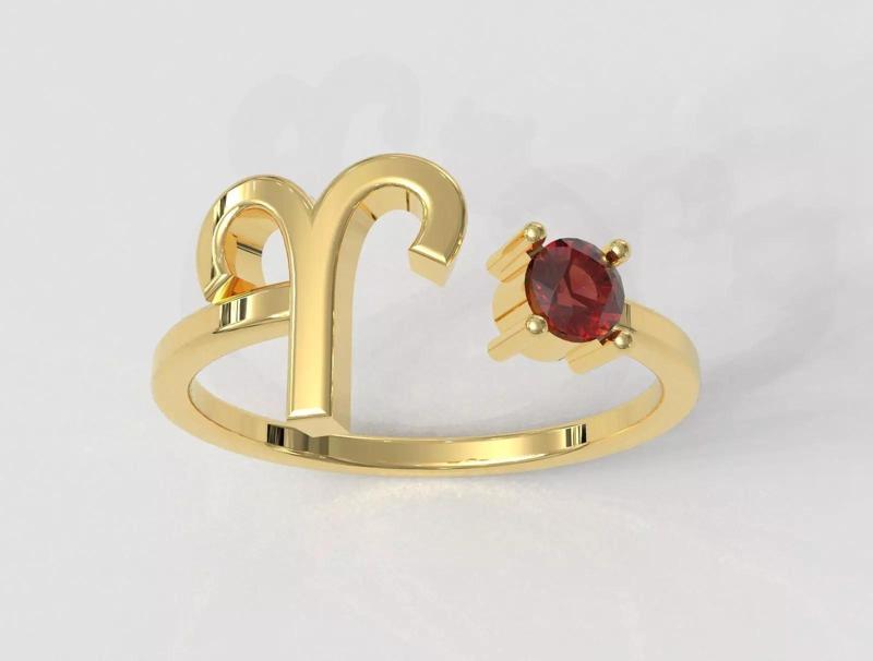 Zodiac Ring - Aries