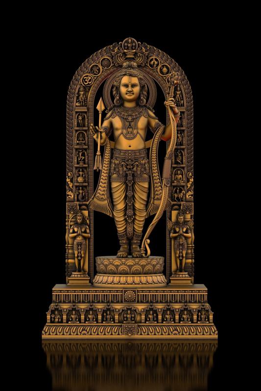 Ram Lalla Murti Gold