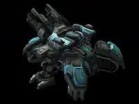 Starcraft2: Special forces SIege tank ( 2 states)