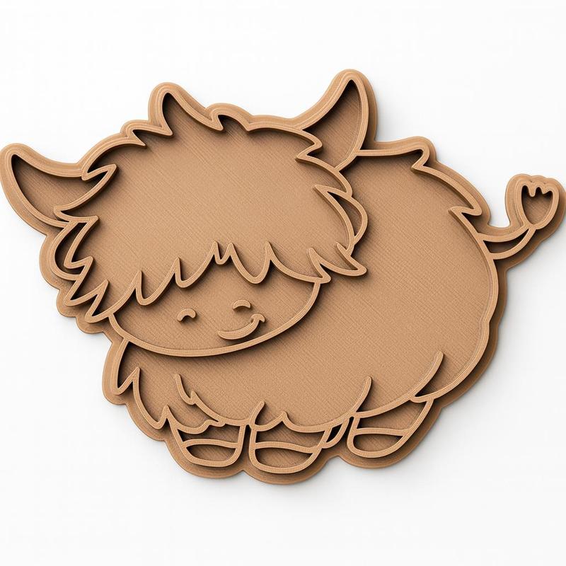 CUTE BISON COOKIE CUTTER