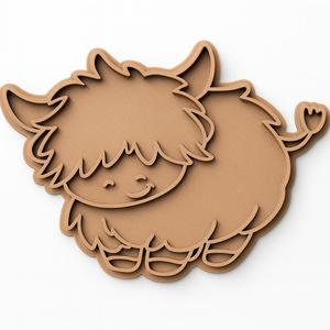 CUTE BISON COOKIE CUTTER