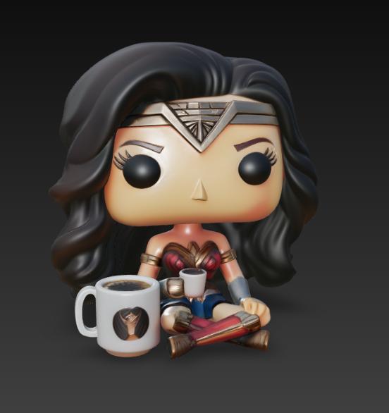 Funko Pop - Wonder Woman Coffee