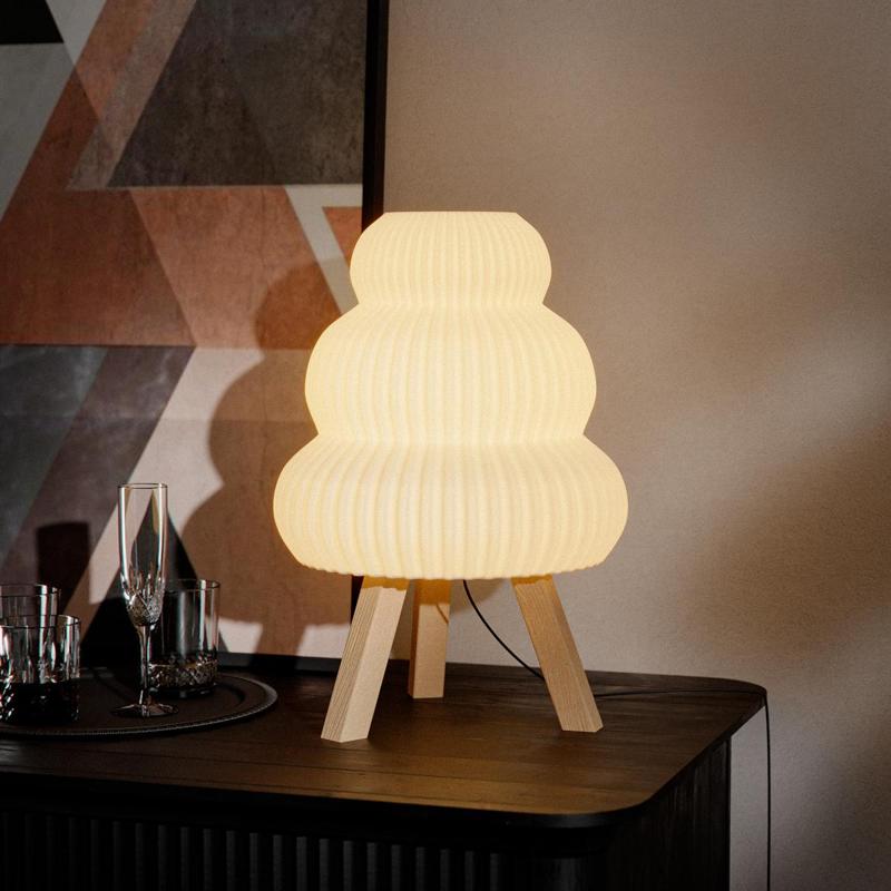 3D Printables Lamp Model STL, Table Lamp, Bedside Lamp, Modern Desk Lamp