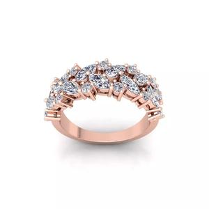 Woman Engagement Ring 3d Model and Render 48