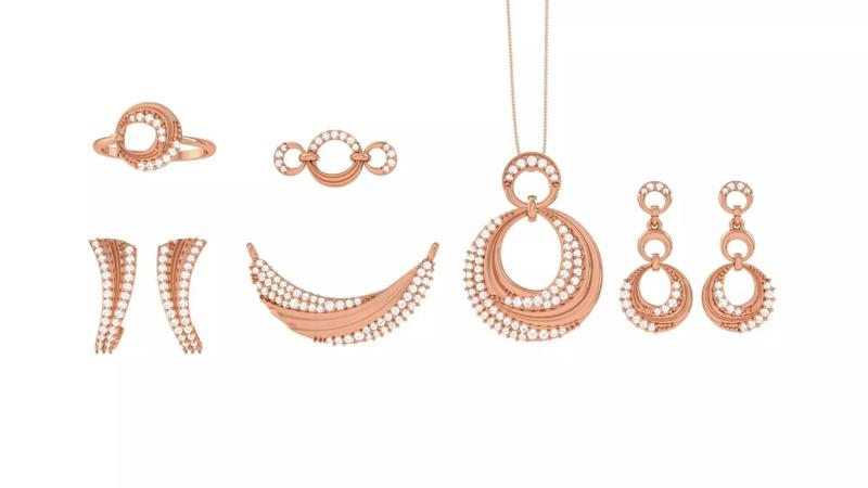 Ring Earrings Pendant Necklace Bracelet Pack
