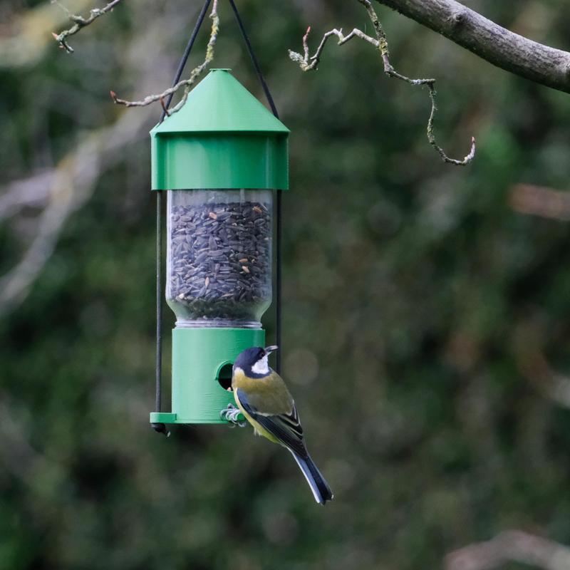 Seed Feeder for 500g Cooking Sauce Jar