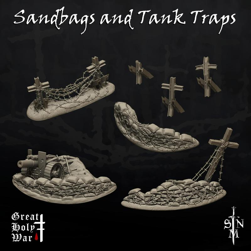 Great Holy War: Sandbags and Tank Traps