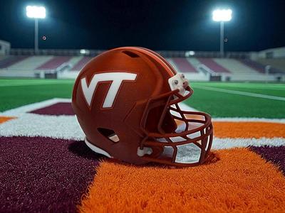 Virginia Tech Hokies Football Helmet