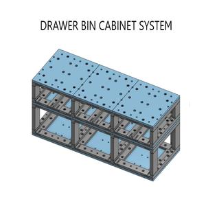 Drawer Bin Cabinet System