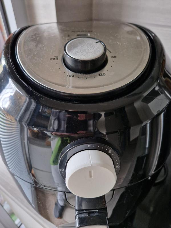 Inventum GF552HL airfryer timer knob