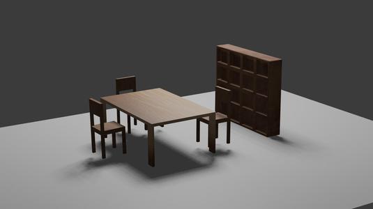 3D DINING ROOM