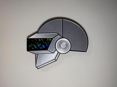 Daft Punk Thomas Helmet - Fan Wall Art (No AMS)