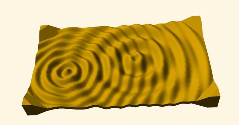 Wave Interference Tray