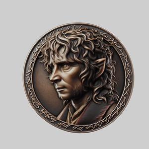 Bilbo Baggins Lord of Rings Medallion for CNC Router Laser & 3D Printer