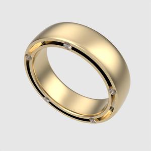 Modern Inlay Stone Band 3D print