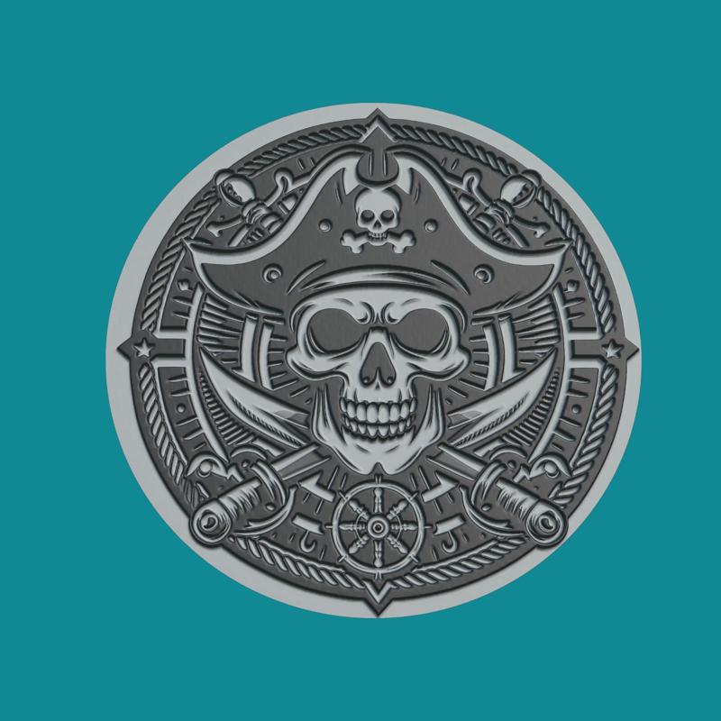 Pirate Medallion