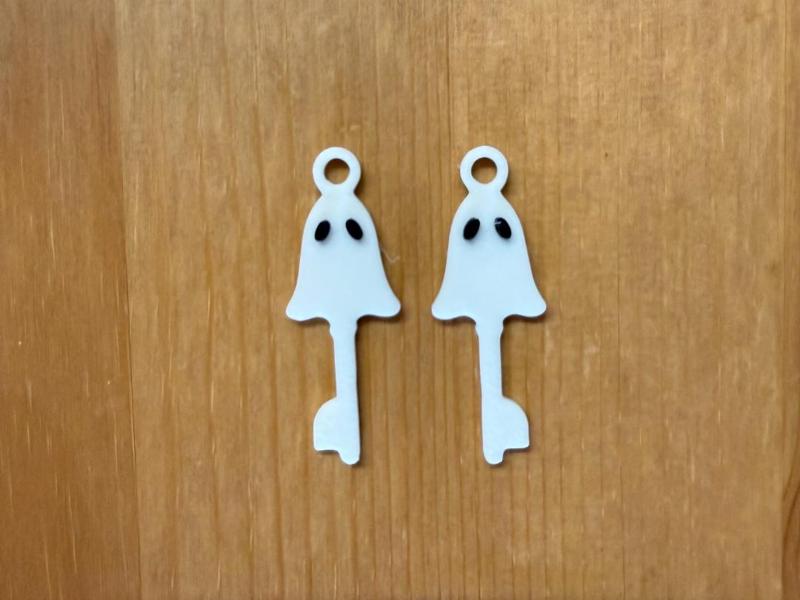 ghost earrings