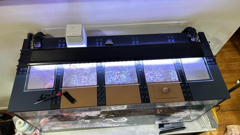 Fish tank lid for 400mm x 1000mm tank