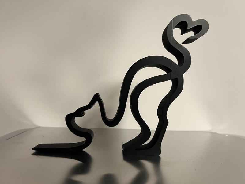 Gatto 6 Cat wall ornament