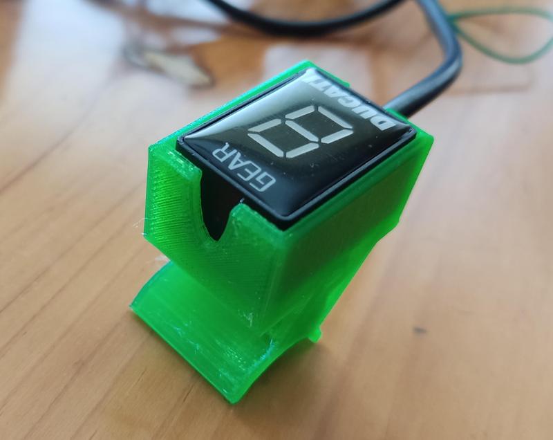 Motorcycle Gear Indicator Mount