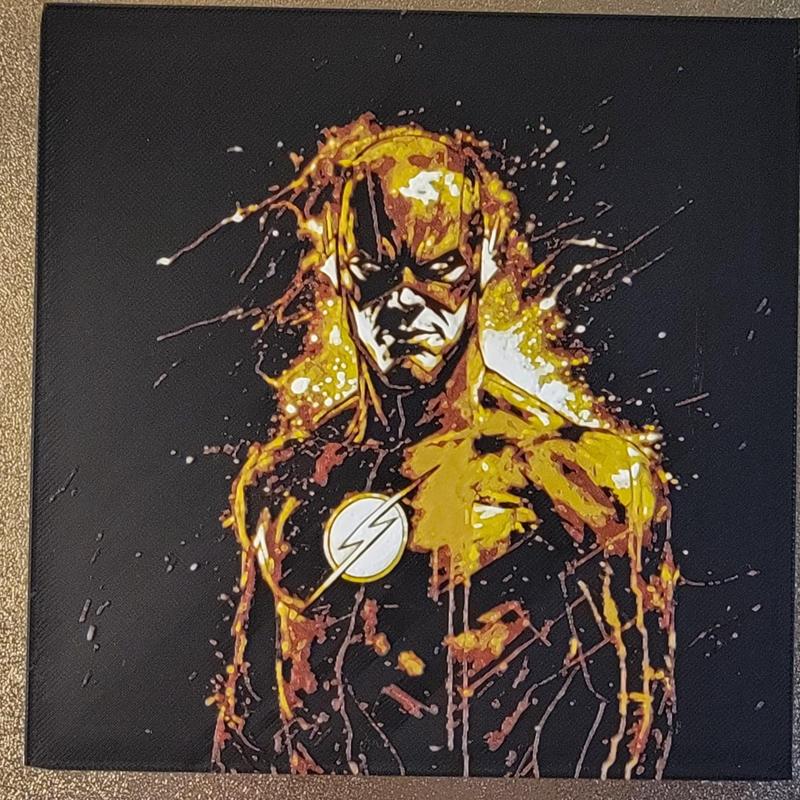 The Flash HueForge Fanart